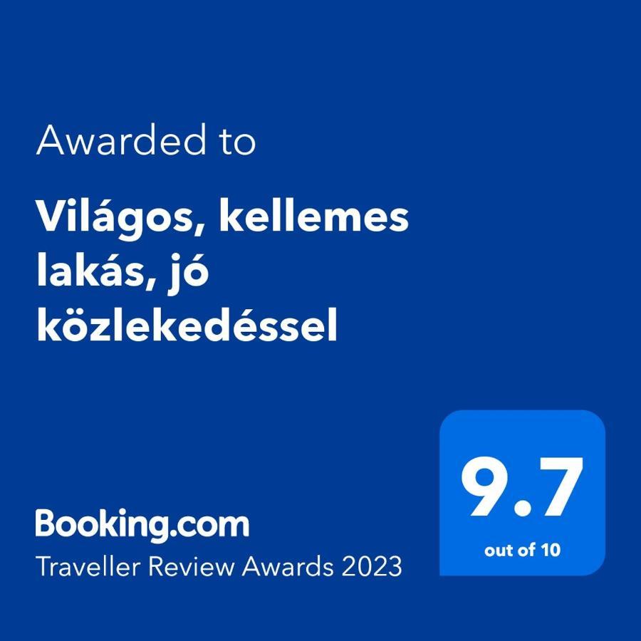 Vilagos, Kellemes Lakas, Jo Koezlekedessel บูดาเปสต์ ภายนอก รูปภาพ